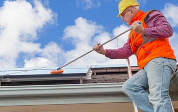 Newington soft wash roof cleaning